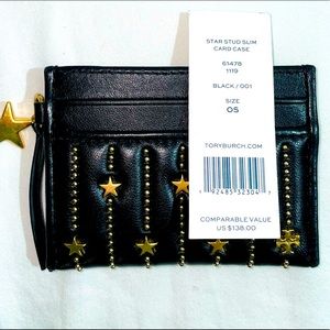 Tory Burch Star Stud Card Case